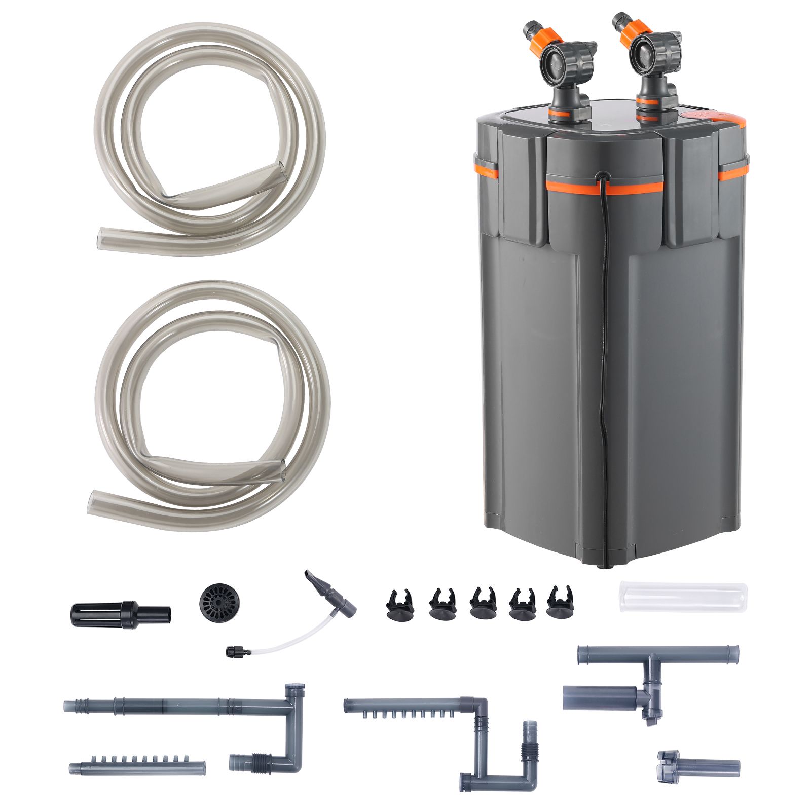 Marine Aquarium Uv Filter - Aquariumfilter 528GPH, 5-traps canisterfilter 200 gallon,